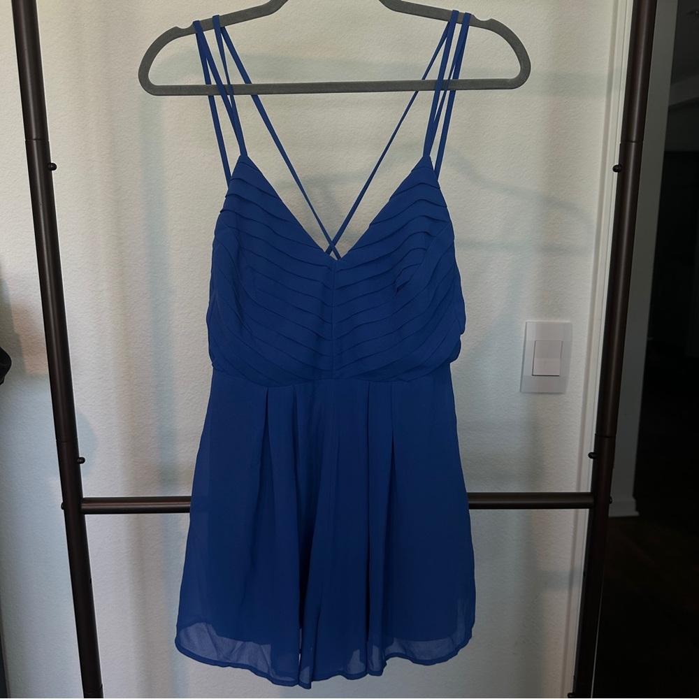 Blue Romper